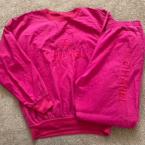 Chanel track suit